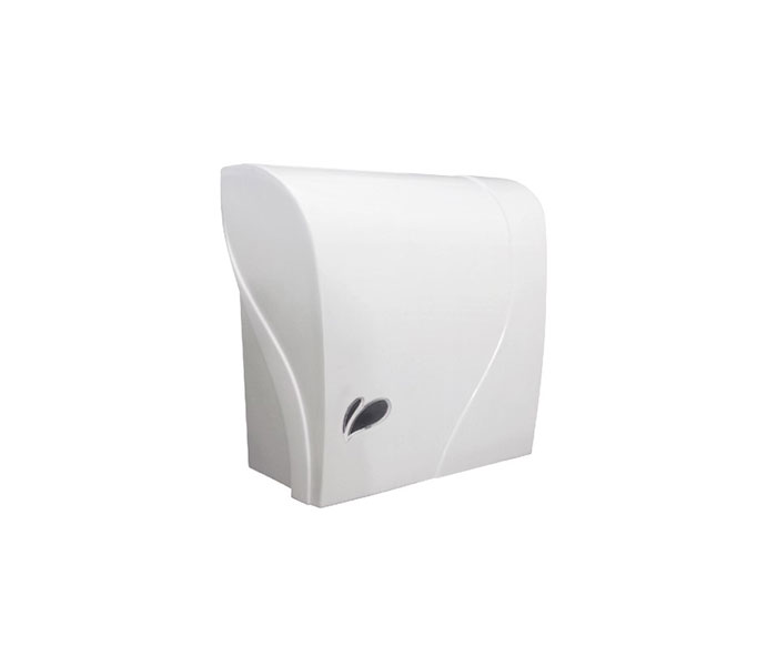 Dispenser plástico de parede para papel toalha interfolhas