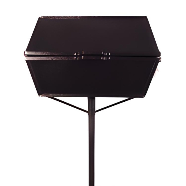 Lixeira Urbana Fechada Hexagonal