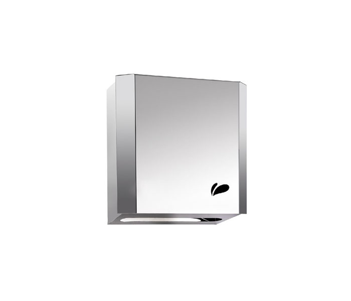 Dispenser para papel toalha interfolhas em aço inox 600 folhas