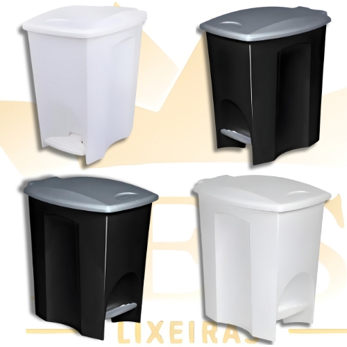 Lixeira Plástica com pedal 7 Litros