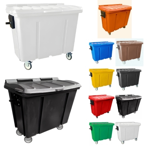 Container para Lixo 500 litros Roto Moldado