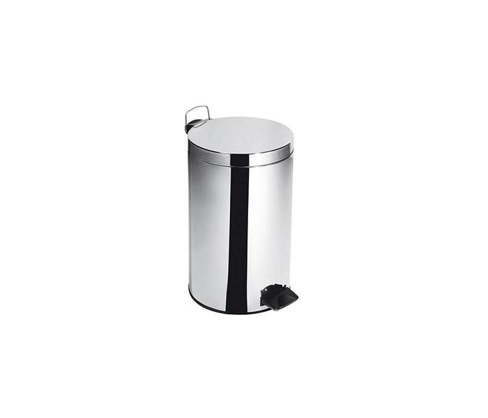 Lixeira Inox com Pedal e Balde Elegance 20 Litros
