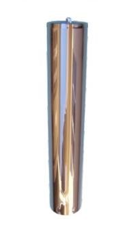 Porta Copo redondo em aço inox para copo de Agua (200mL)