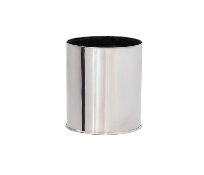 Lixeira em Aço Inox Sem tampa 3 Litros