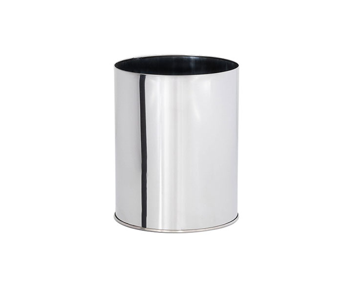 Lixeira em Aço Inox Sem tampa 13 Litros