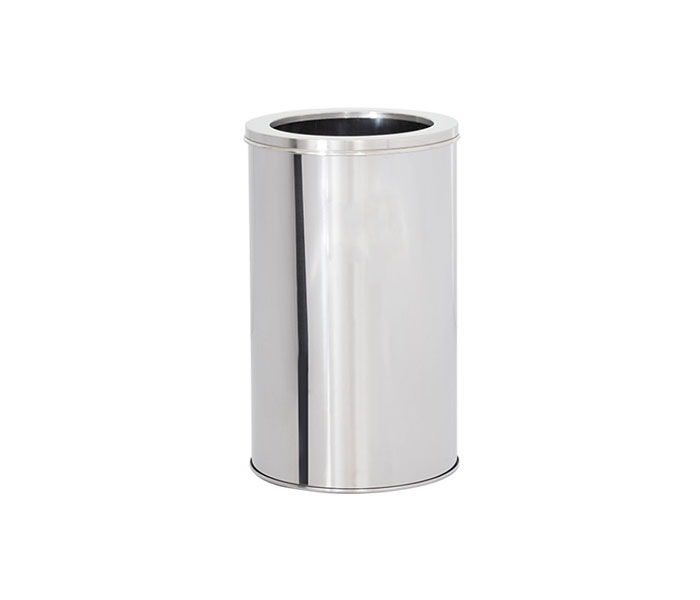 Lixeira em Inox com Aro 27 Litros