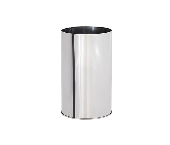 Lixeira em Aço Inox Sem tampa 30 Litros