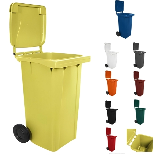 Carrinho Coletor de Lixo 120 Litros sem pedal