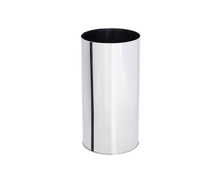 Lixeira em Aço Inox Sem tampa 60 Litros