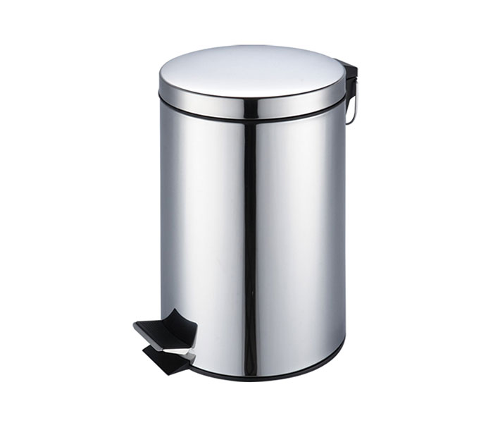 Lixeira de Inox com pedal de 20 Litros com Balde interno