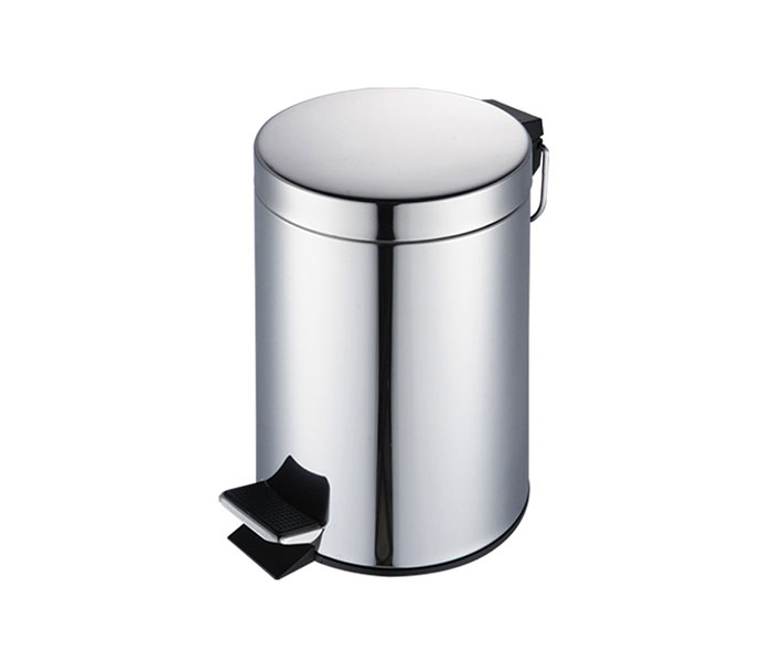 Lixeira de Inox com pedal de 5 Litros com Balde interno