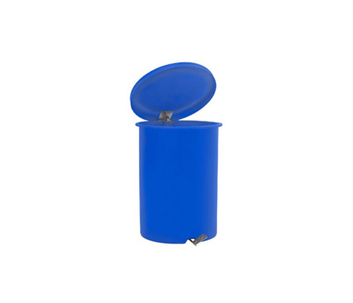 Lixeira com pedal de Aço galvanizado 50 Litros