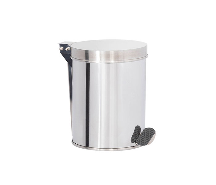 Lixeira de Aço Inox com PEDAL 5 Litros