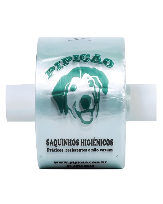 Bobina de Saquinhos para fezes de Pet com tubete
