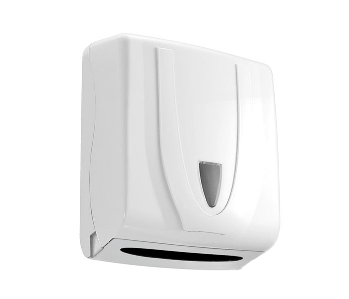 Dispenser em ABS para papel de 2 e 3 dobras