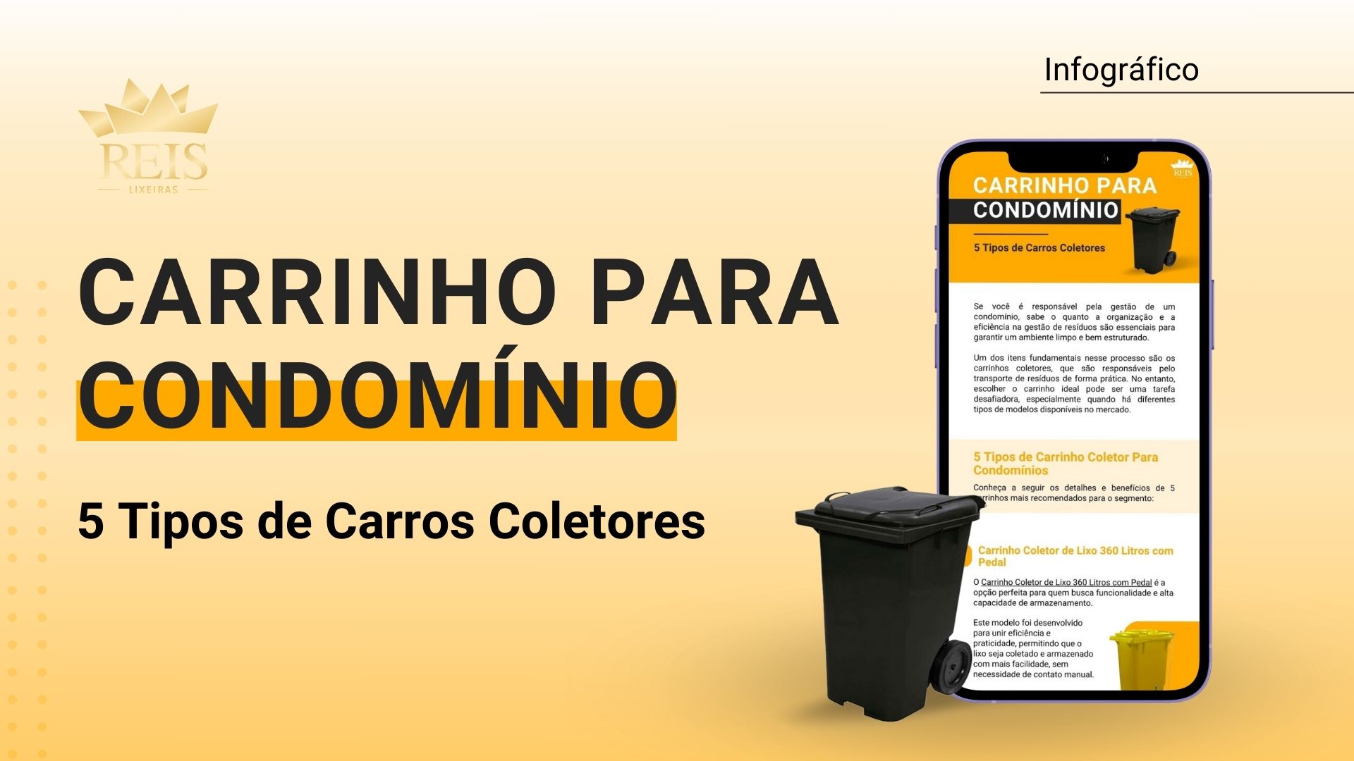 Carrinho para condomínio: como escolher o carro coletor ideal