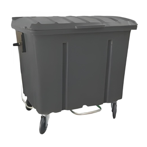 Miniatura 4 - Container de lixo 1000 litros Roto Moldado Com pedal