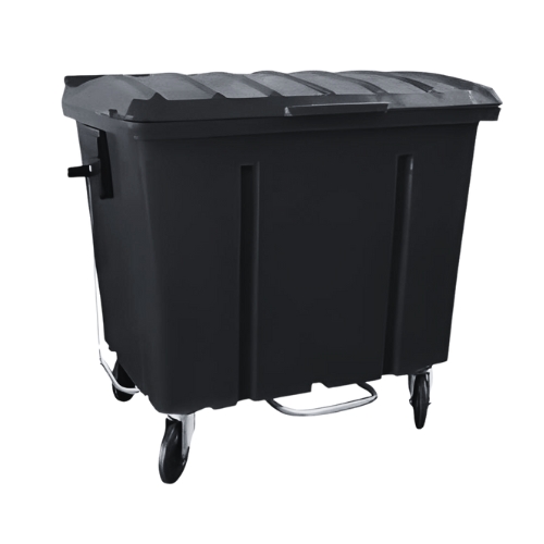 Miniatura 7 - Container de lixo 1000 litros Roto Moldado Com pedal