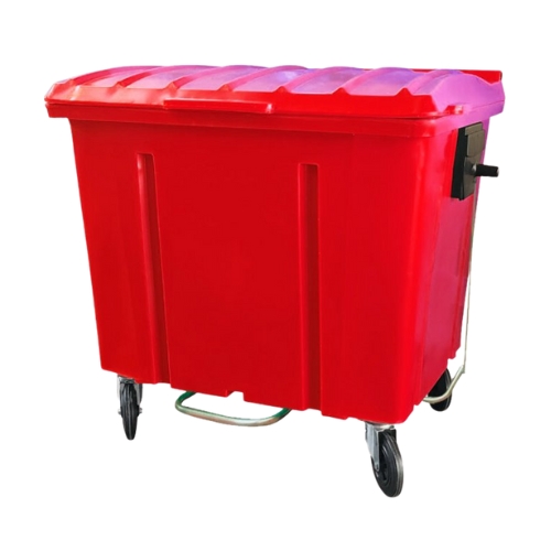 Miniatura 9 - Container de lixo 1000 litros Roto Moldado Com pedal