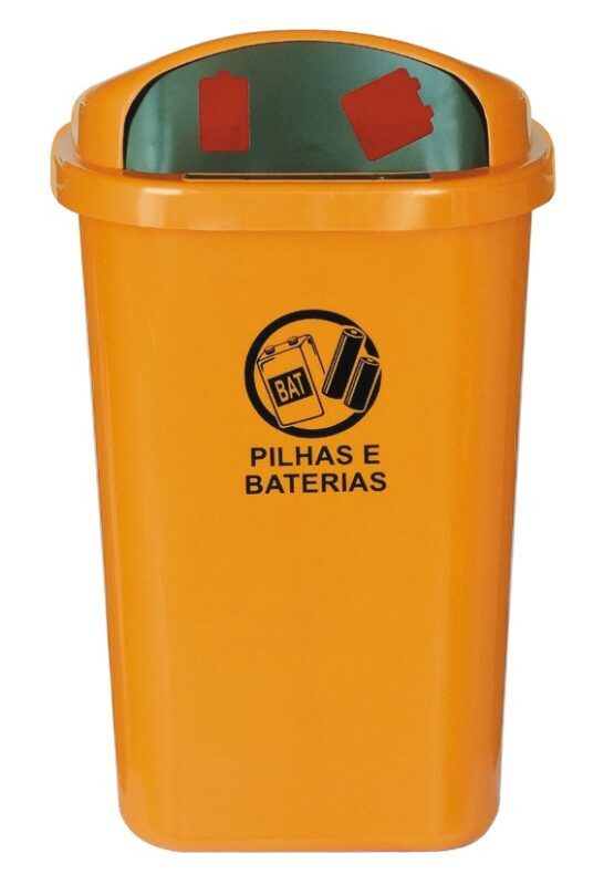 Suporte para Descarte de Pilhas e Baterias