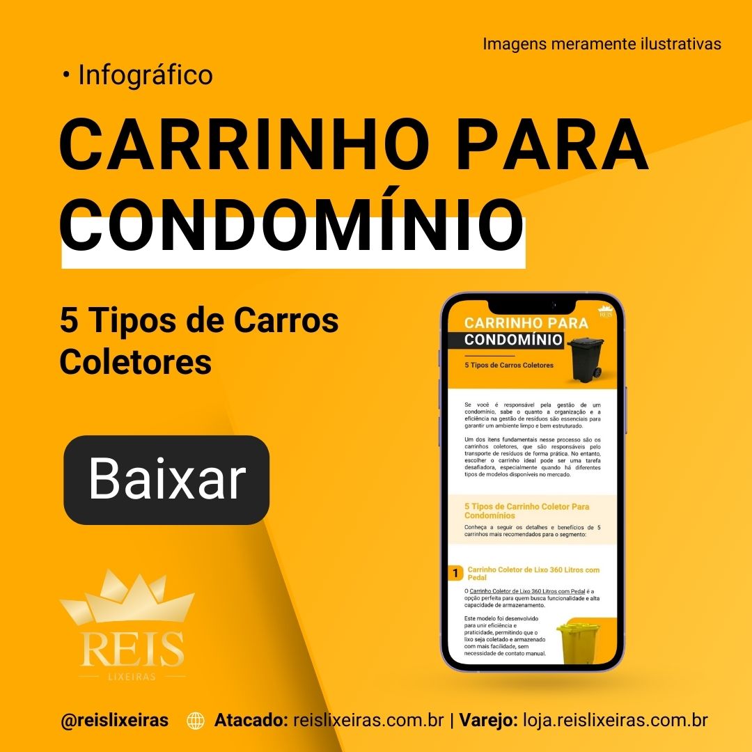 Carrinho para Condomínio: 5 Tipos de Carros Coletores