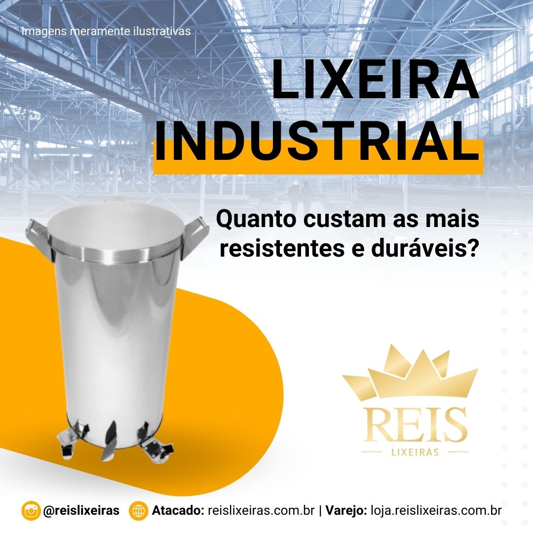 Lixeira Industrial: Quanto custam as mais resistentes e duráveis?