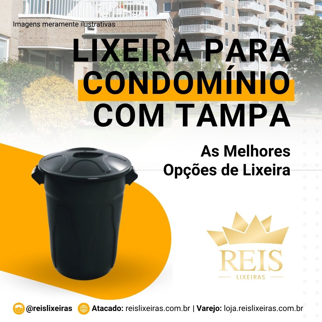Lixeira para Condomínio com Tampa: As Melhores Opções de Lixeira