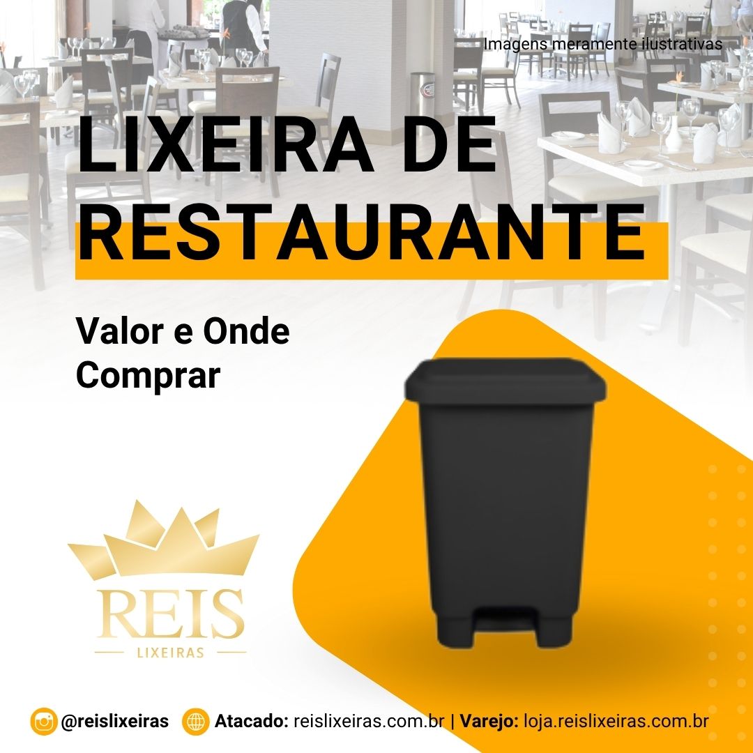 Lixeira para Restaurante com Pedal: Compre a Melhor Opção Aqui!