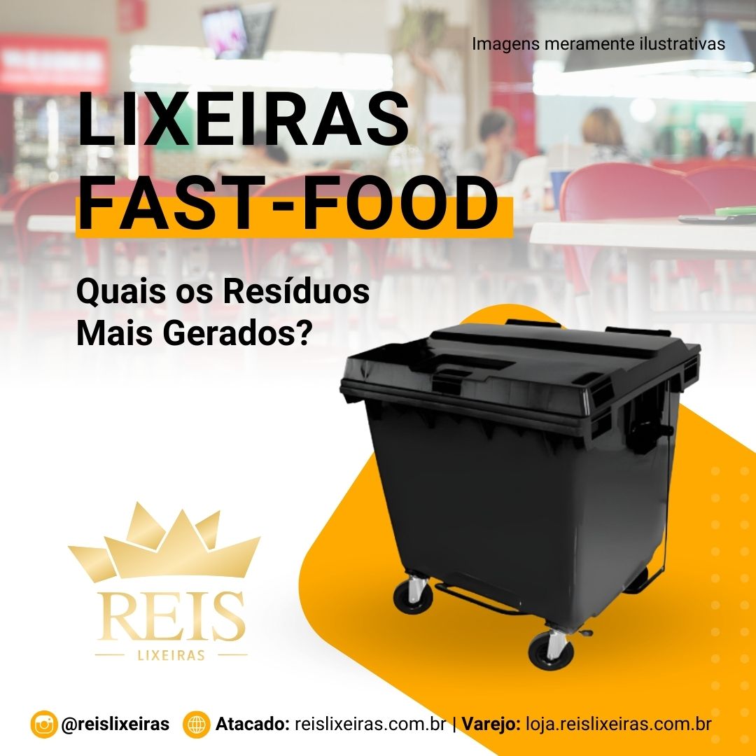 Lixeiras Fast-Food: Quais os Resíduos Mais Gerados?