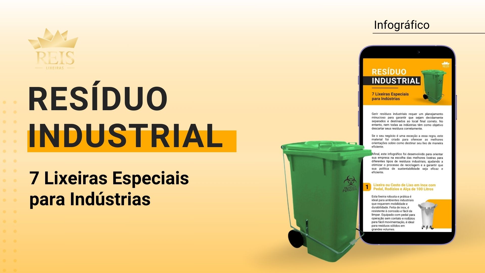NR 25: Colete Resíduos Industriais com Lixeiras Adequadas