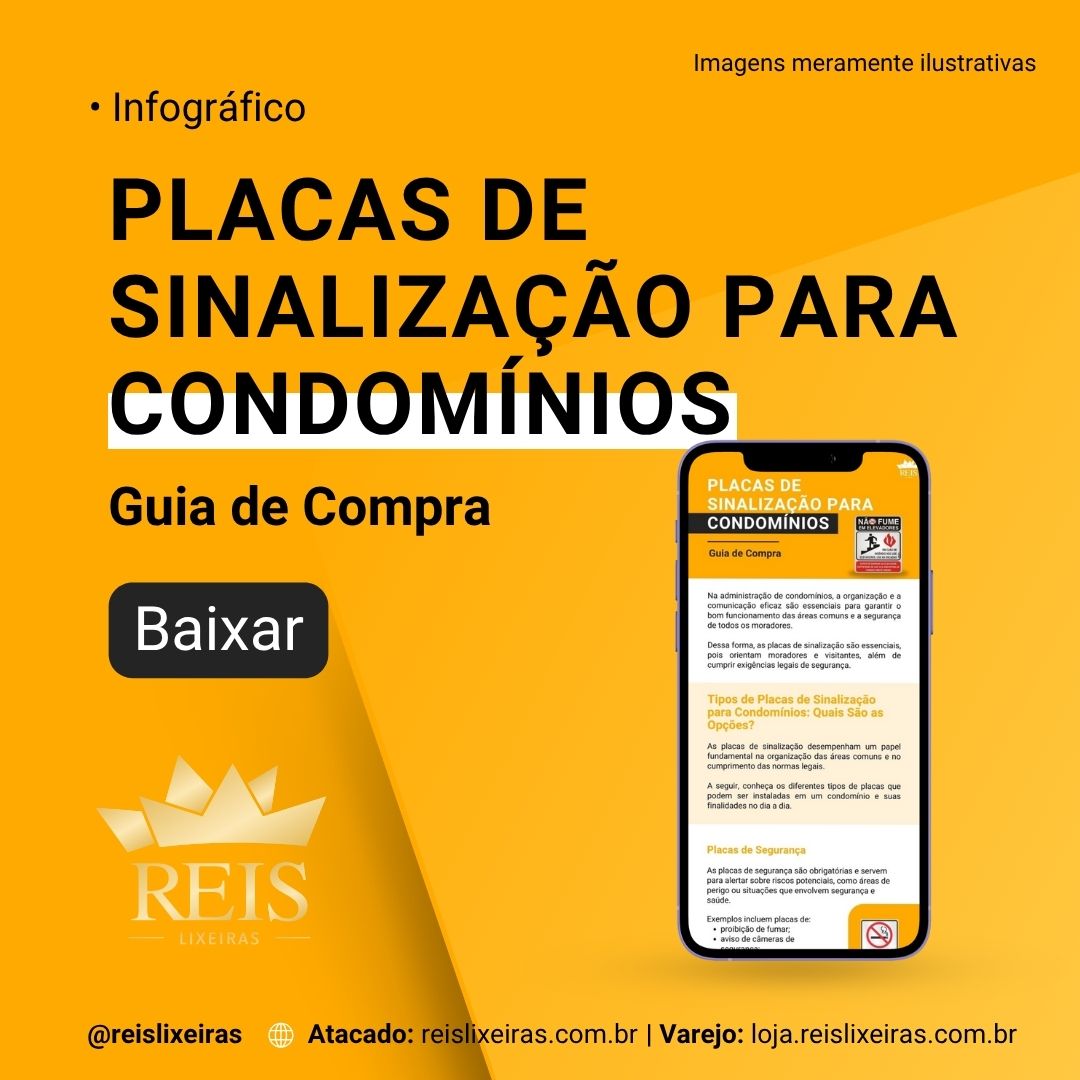 Placas de Sinalização para Condomínios: Guia de Compra